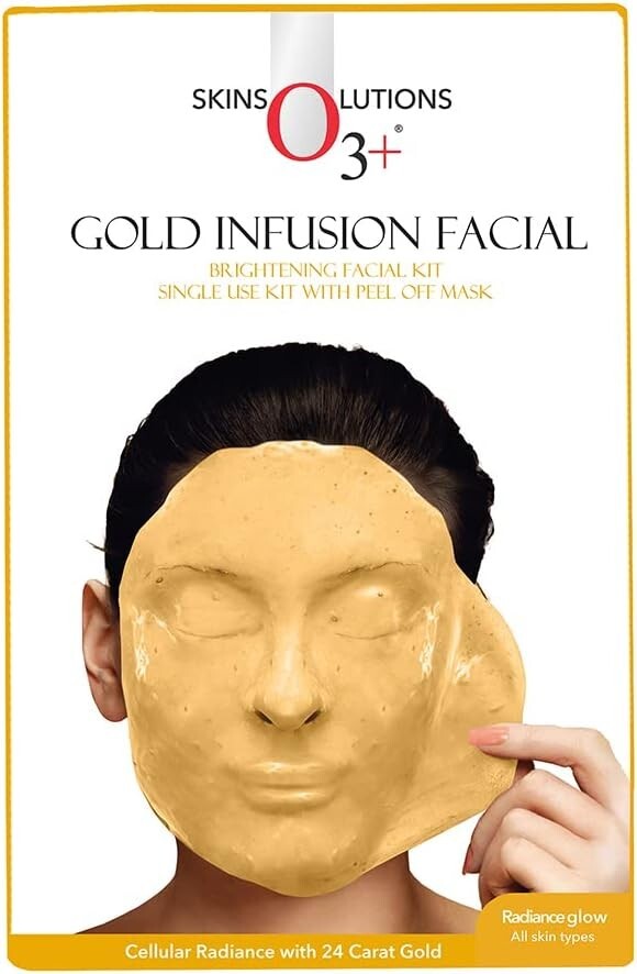 O3+ Gold Infusion Facial Peel Of Facial Kit 45 gm  Free Shipping